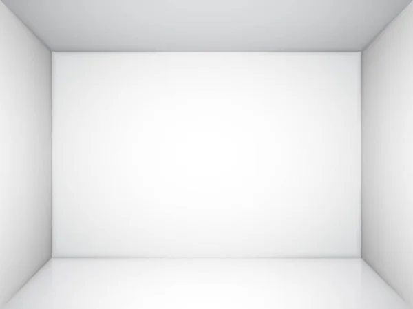 Chambre blanche vide — Image vectorielle