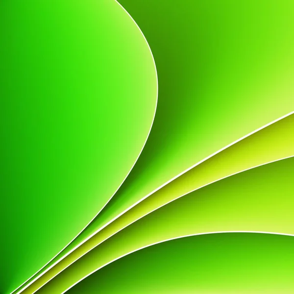 Fondo verde abstracto — Vector de stock