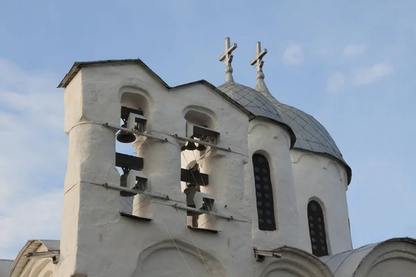 Cupola Bell Tower Russian Orthodox Church Pskov — Stock Photo, Image