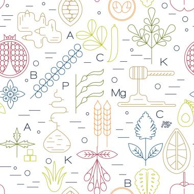  Superfood satır simgeler sorunsuz 