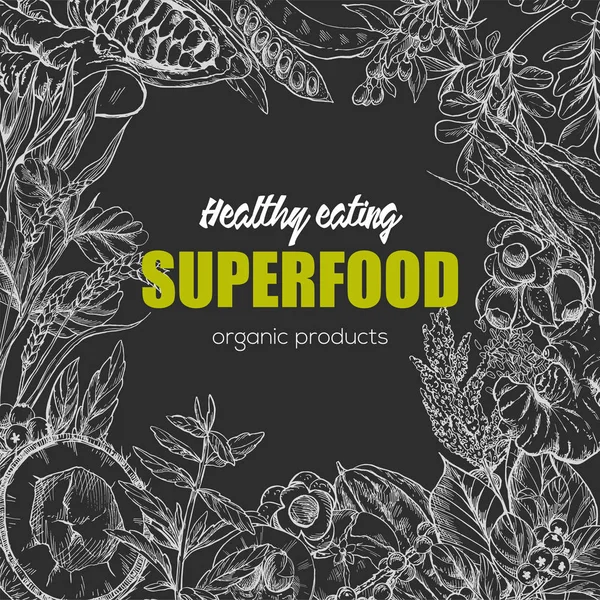 Superfood, gerçekçi kroki gövde tasarımı
