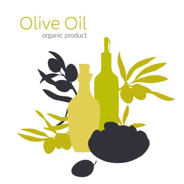 Zeytin dalı, düz çizimler