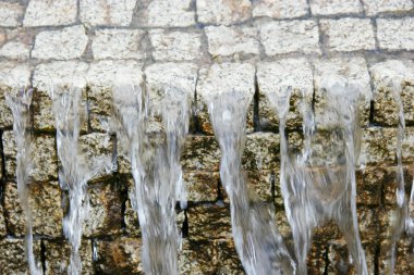 Antik kent Çeşme insan yapımı Şelalesi