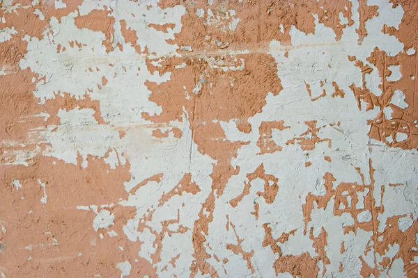 Weathered wall painted  in light brown color — Stock Photo, Image