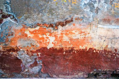 Duvar kopya alanı yıpranmış