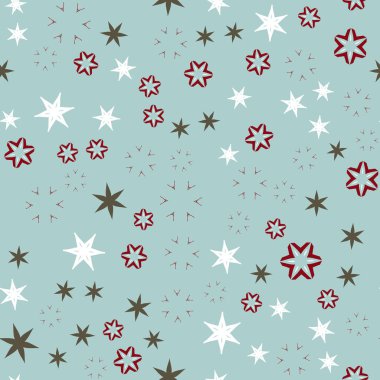 Retro mavi ve kahverengi kağıt çözgü