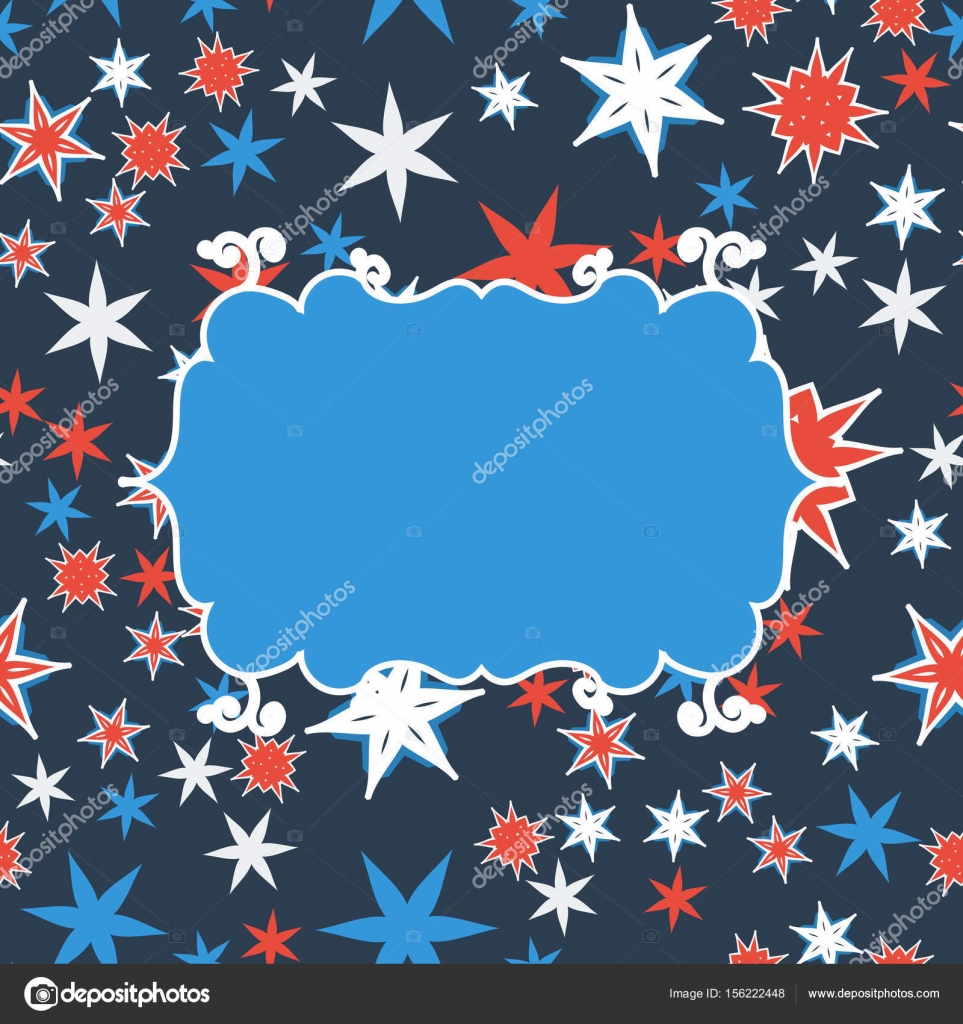 Modele De Scrapbooking En Bleu Au Lieu De Texte Pour Invitation De Voeux Etiquette Joyeux Anniversaire Cadre De Carte Postale Bebe Ou Enfant Posrcard Patron Des Enfants Clipart Vacances Cadeaux Et Etc