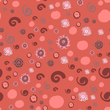 Kafe yazdırma çocukça sorunsuz döşeme kağıt, tekstil baskı veya web sitesi duvar kağıdı sarma için