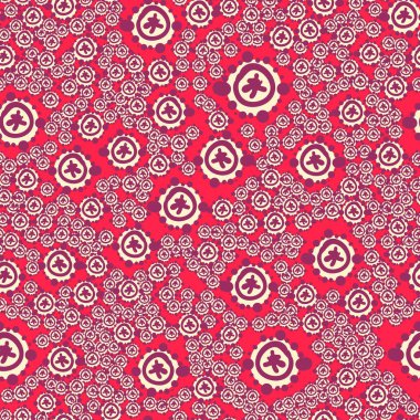 romantik Naive sorunsuz ilkel çiçek davranışıydı deseni ile kır çiçekleri, yaz saati, bloom, renkli çiçek arka plan elim Yazdır doğada