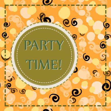 Sarı dikiş daha az baskı ile yuvarlak çerçeve