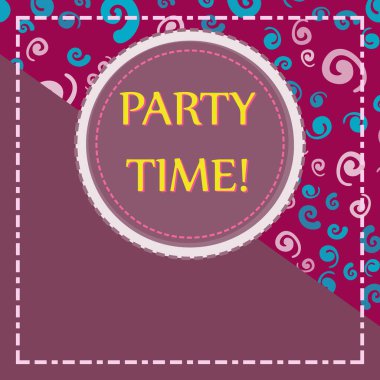 Şablon çocuk parti el ilanı yazdırma