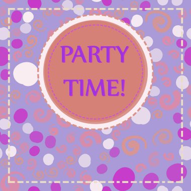 Mavi yuvarlak etikel üzerinde sorunsuz çocukça Yazdır