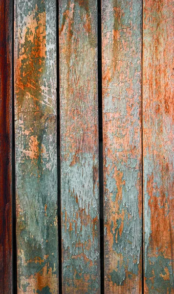 用过的漆木墙质地或背景好。破旧的木材背景 — 图库照片