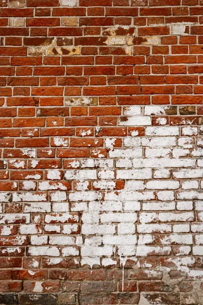 Grunge vuile oude bakstenen muur buitenkant op oude tempel. Verweerde structuurpatroon achtergrond met kopie ruimte voor tekst. — Stockfoto