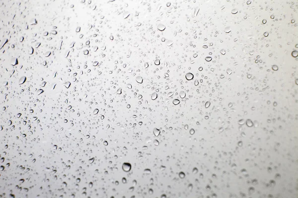 Drops of rain on the window — Stock Photo, Image