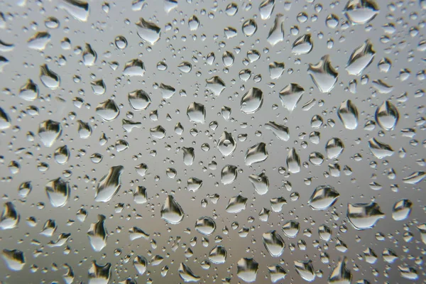 Drops of rain on the window — Stock Photo, Image