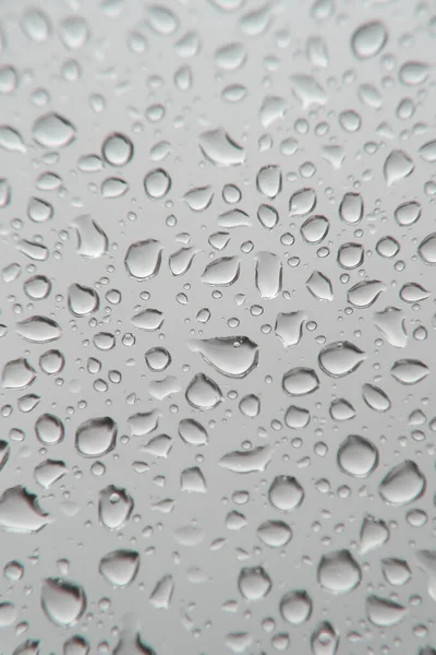 Σταγόνες βροχής στο παράθυρο — Φωτογραφία Αρχείου