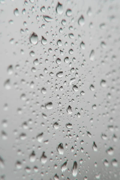 Gotas de chuva na janela — Fotografia de Stock