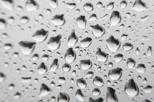 Drops of rain on the window — Stock Photo, Image