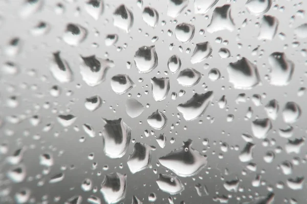 Drops of rain on the window — Stock Photo, Image