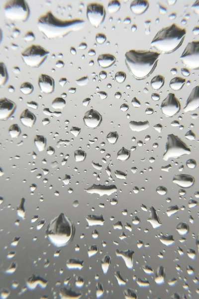 Drops of rain on the window — Stock Photo, Image