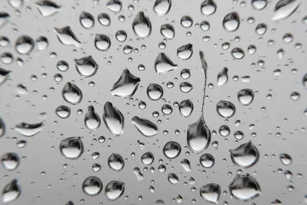 Gouttes de pluie sur la fenêtre Images De Stock Libres De Droits