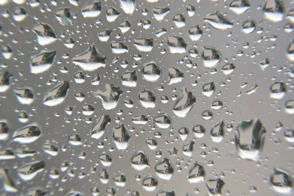 Tetes hujan di jendela — Stok Foto