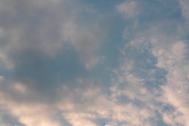 Güzel akşam gökyüzü