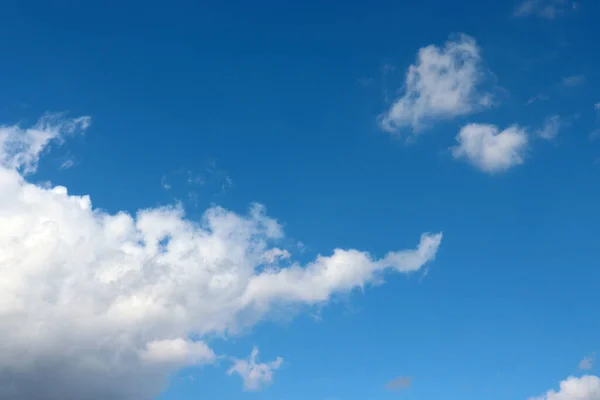 Beautiful blue sky with clouds — Stock Photo, Image