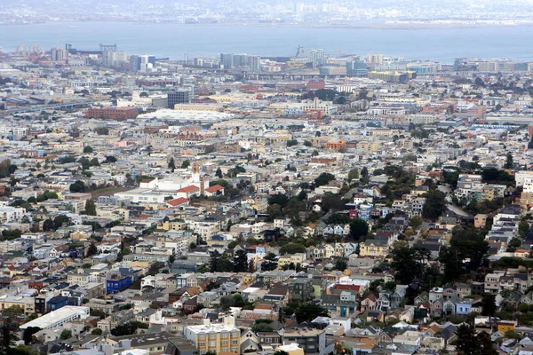 Uitzicht op San Francisco — Stockfoto