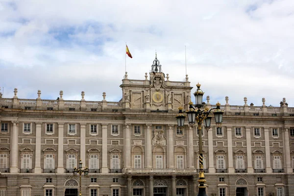 Královský palác Madridu — Stock fotografie