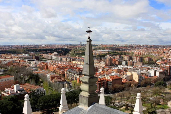 Pohled na madrid — Stock fotografie