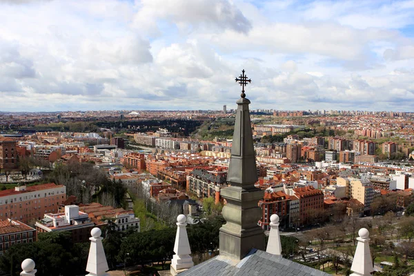 Pohled na madrid — Stock fotografie