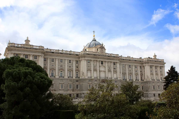 Královský palác Madridu — Stock fotografie