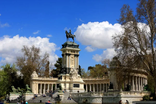 Park El Retiro, Madrid — Stockfoto