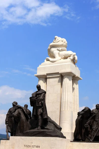 Istvan Tisza Statue, Budapest — Stockfoto