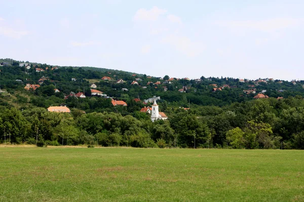 Hungarian landscape at summer — Stock Photo, Image