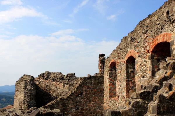 Visegrad citadel slott i Ungern — Stockfoto