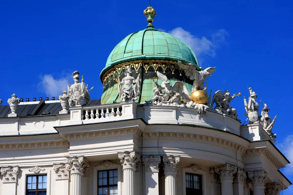 堡宫殿是前皇宫在维也纳的中心 奥地利 — 图库照片