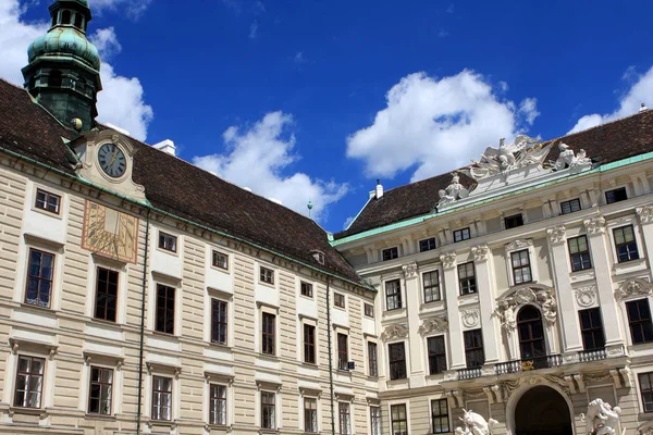 Pałac Hofburg Jest Dawnym Pałacu Cesarskiego Wiedniu Austria — Zdjęcie stockowe