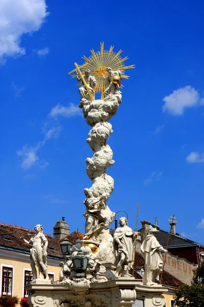 Colonna Mariana Della Santissima Trinità Mdling Austria — Foto Stock