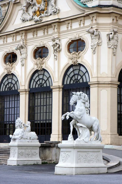 Detail Upper Belvedere Palace Vienna Austria — Stock Photo, Image