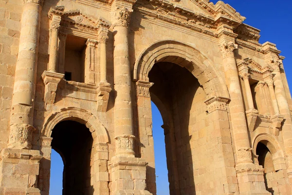 Ruínas Cidade Romana Gerasa Jerash Jordânia — Fotografia de Stock