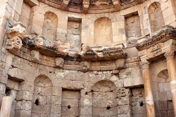 Ruïnes Van Romeinse Stad Gerasa Jerash Jordan — Stockfoto