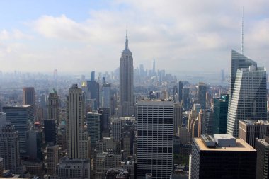 Bir New York taş bina, ABD tepesinden görünümü