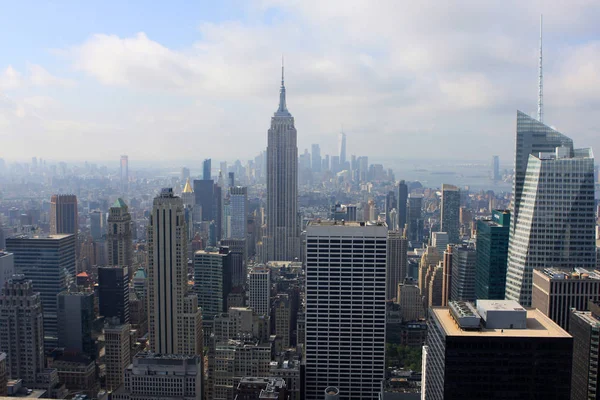 Veduta New York Dall Edificio Top Rock Usa — Foto Stock