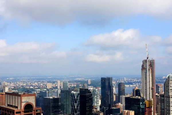 ニューヨーク アメリカ岩建物の上からの眺め — ストック写真