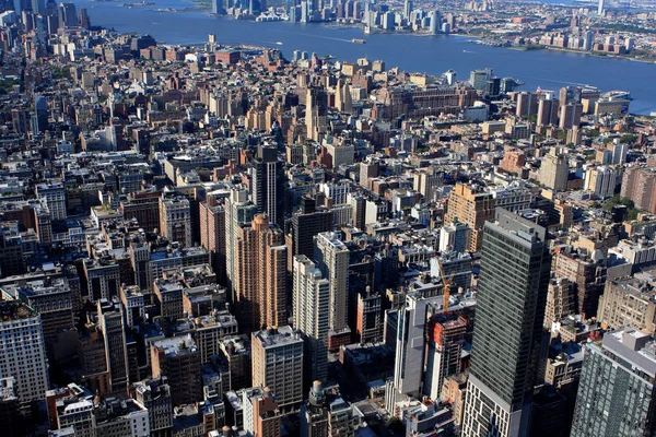 ニューヨークのエンパイア ステート ビルディング 米国からのビュー — ストック写真