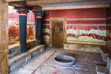 Knossos Sarayı, crete, Yunanistan