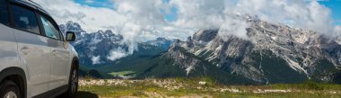 Tre Cime di Lavaredo. Dolomites alps. İtalya